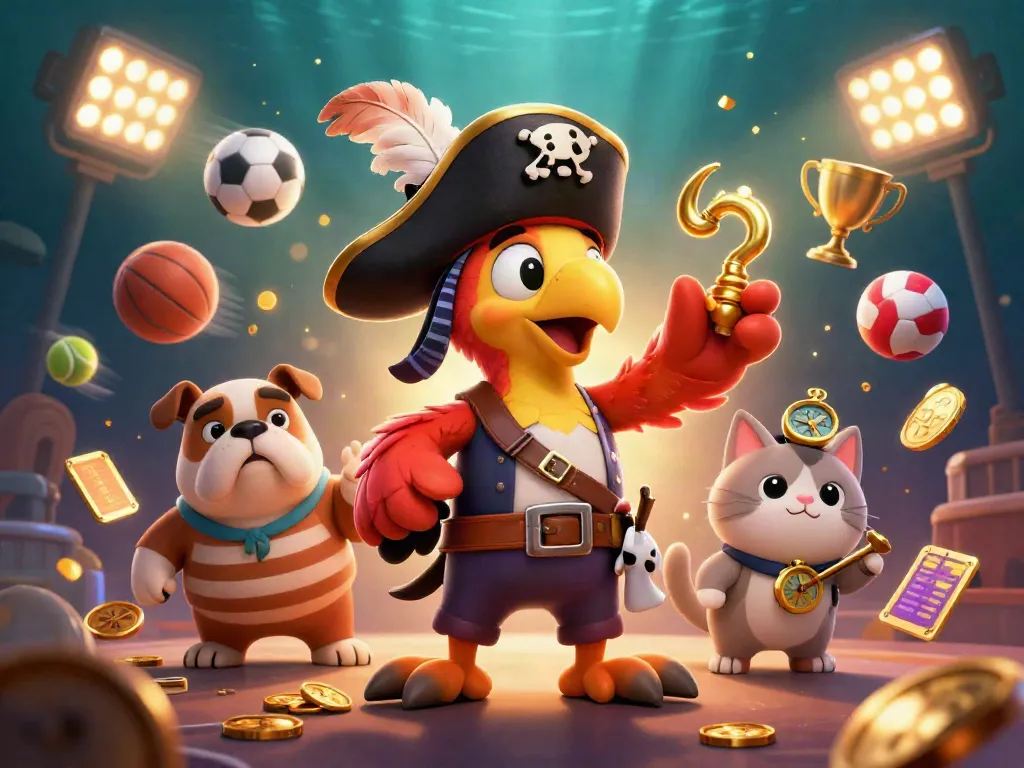 Experience winning thrills with febet in a vibrant casino scene featuring sports and gaming elements.