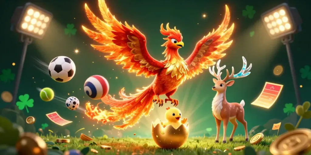 Engage in thrill with sin88tg as the majestic phoenix and stag herald your winning journey in the casino.