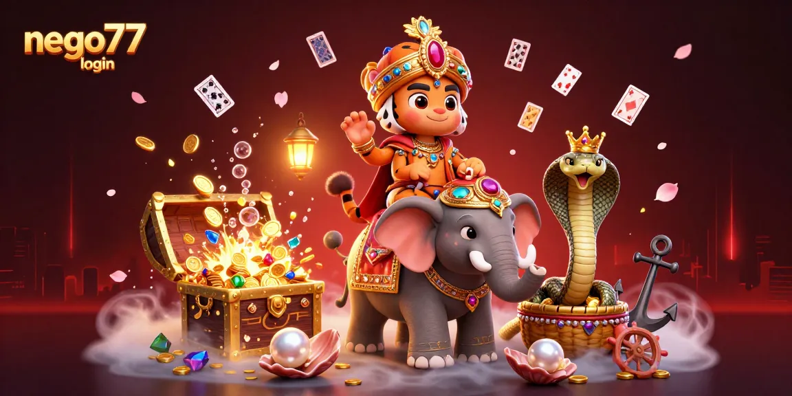 Engage with the exciting world of nego77 login featuring stunning characters and vibrant casino elements.