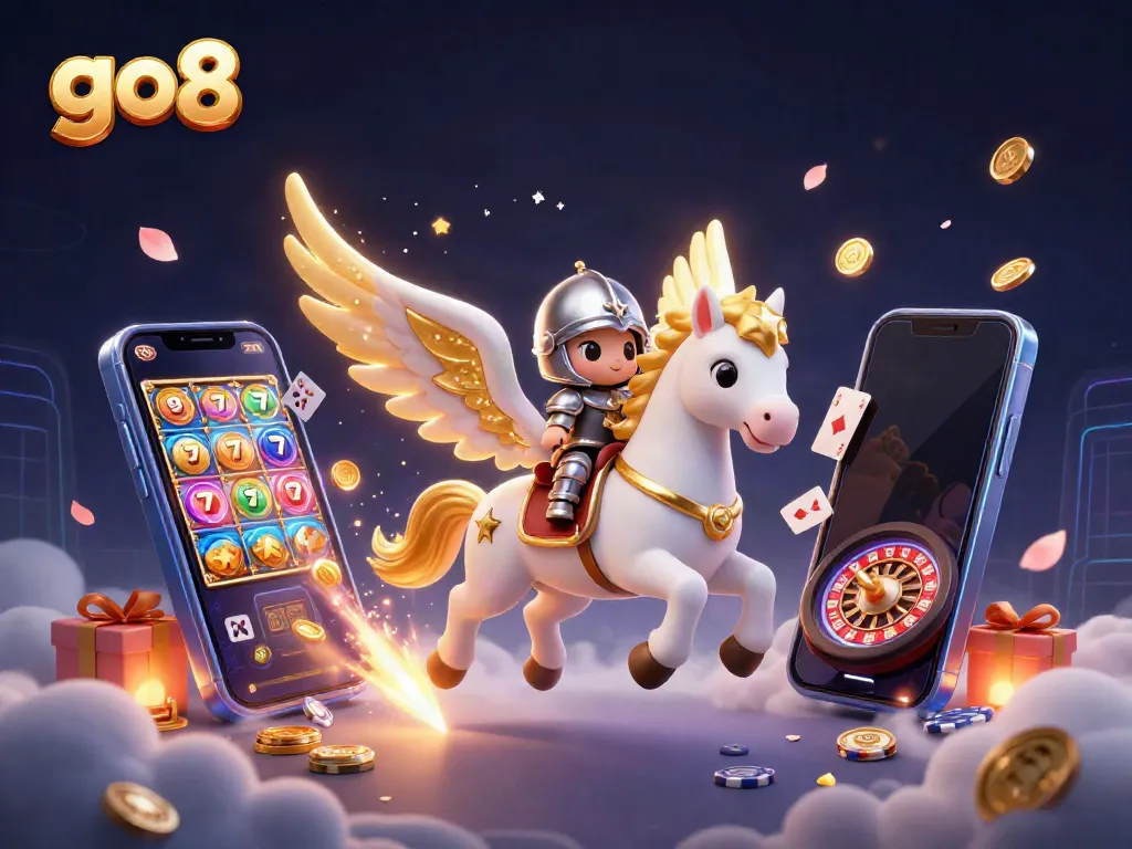 Experience thrilling gameplay action with go8’s vibrant celestial theme and exciting slot games.