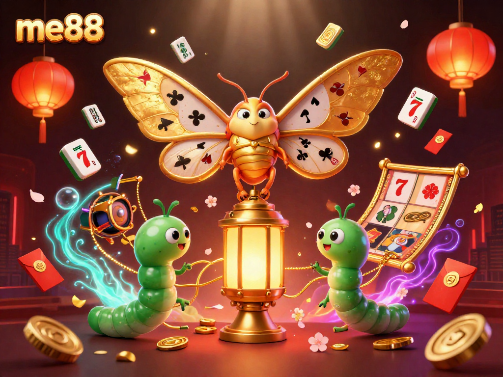 Experience thrilling gameplay at me88 with vibrant 3D casino elements and an enchanting atmosphere.