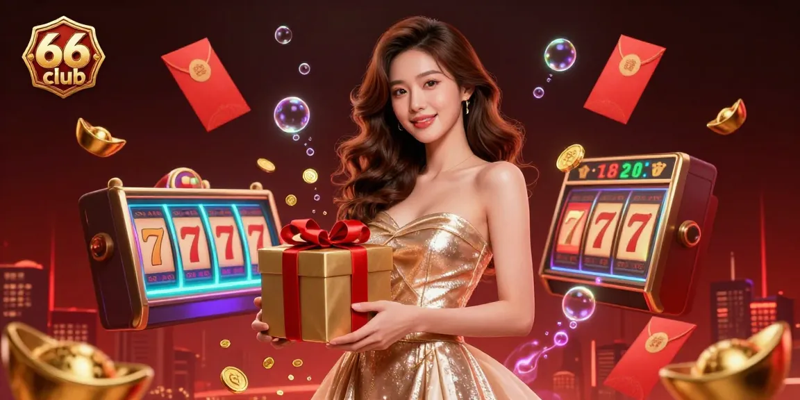 Join the excitement at 66 club with winning slot games and festive casino themes!