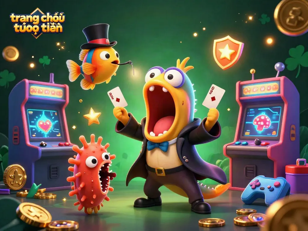 Chơi trang chơi casino trực tuyến với cá mập phát sáng và các trò chơi hấp dẫn.