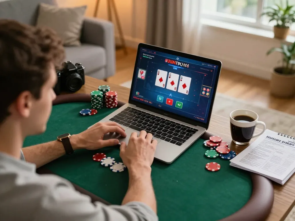 Watch keluaran sgp results unfold during an intense online poker game session.