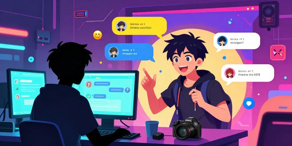 Immerse in lively hentai chat ai interactions with dynamic animated characters and colorful virtual backgrounds.