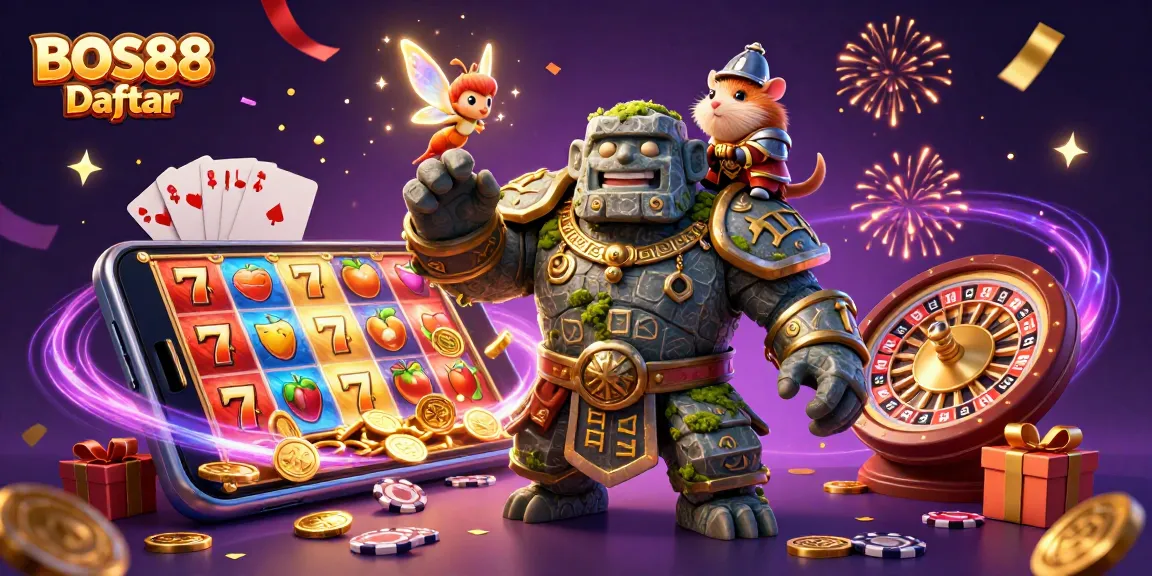 BOS88 Daftar - Nikmati aksi slot online seru dengan jackpot menarik di platform kami.