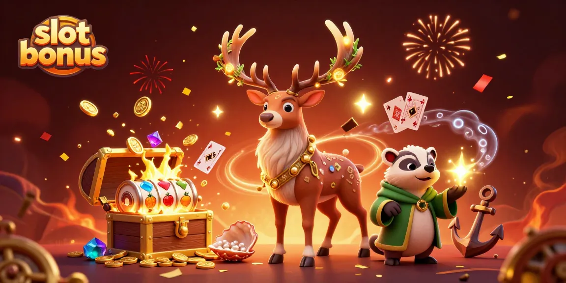 Engage with slot bonus in vibrant online casino art featuring dynamic characters and rich game elements.