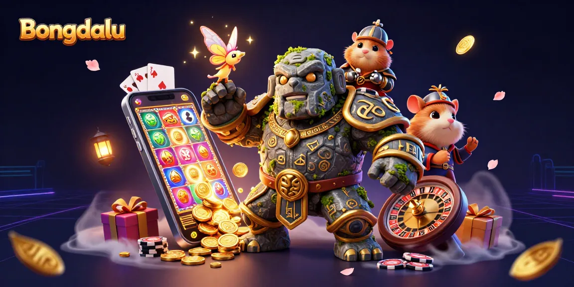 Bongdalu transforms into an enchanting gambling realm with dynamic characters, captivating games, and vibrant action.