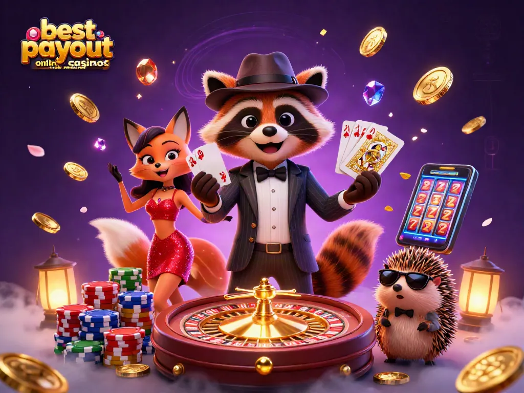 Experience the thrill at best payout online casinos New Zealand with vibrant characters and dynamic gaming elements.