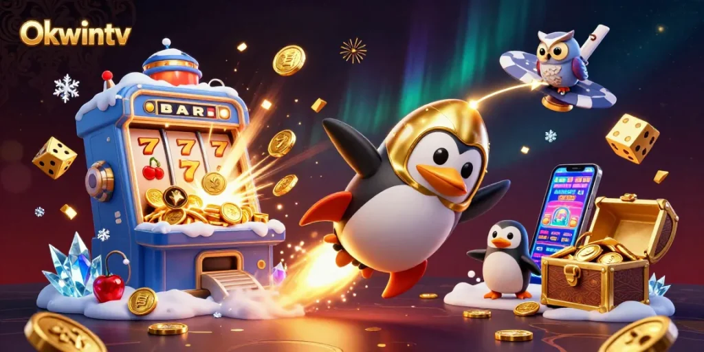 Stream live sports and place bets with OKWINTV, featuring jackpots and casino excitement.