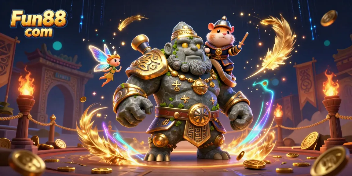 Engage in thrilling gameplay with Fun88 com featuring magical characters and casino elements.